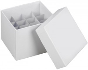 15 and 50ml Cardboard Cryogenic Boxes and Dividers (Racks and Acrylics)