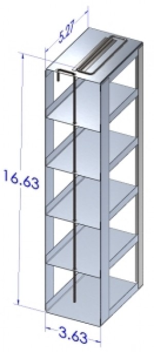 Freezer Racks for 96-well and 384-well Microtiter Plates